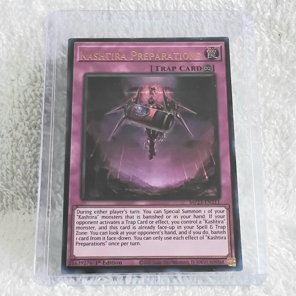 3/$35 Mint 2020 Yu-Gi-Oh! Kashtira Preparations MP23-EN211 UR Holo 1st Ed Card!!